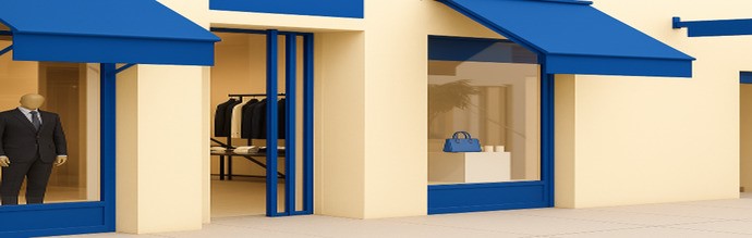 Tienda con escaparate