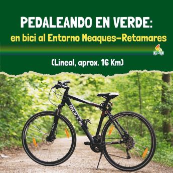 Pedaleando en verde: ruta en bici desde la Dehesa al Entorno Meaques-Retamares