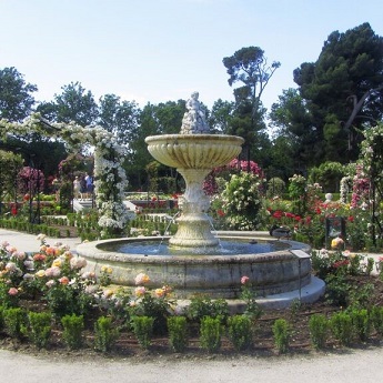 El Retiro a trav&eacute;s de sus jardines
