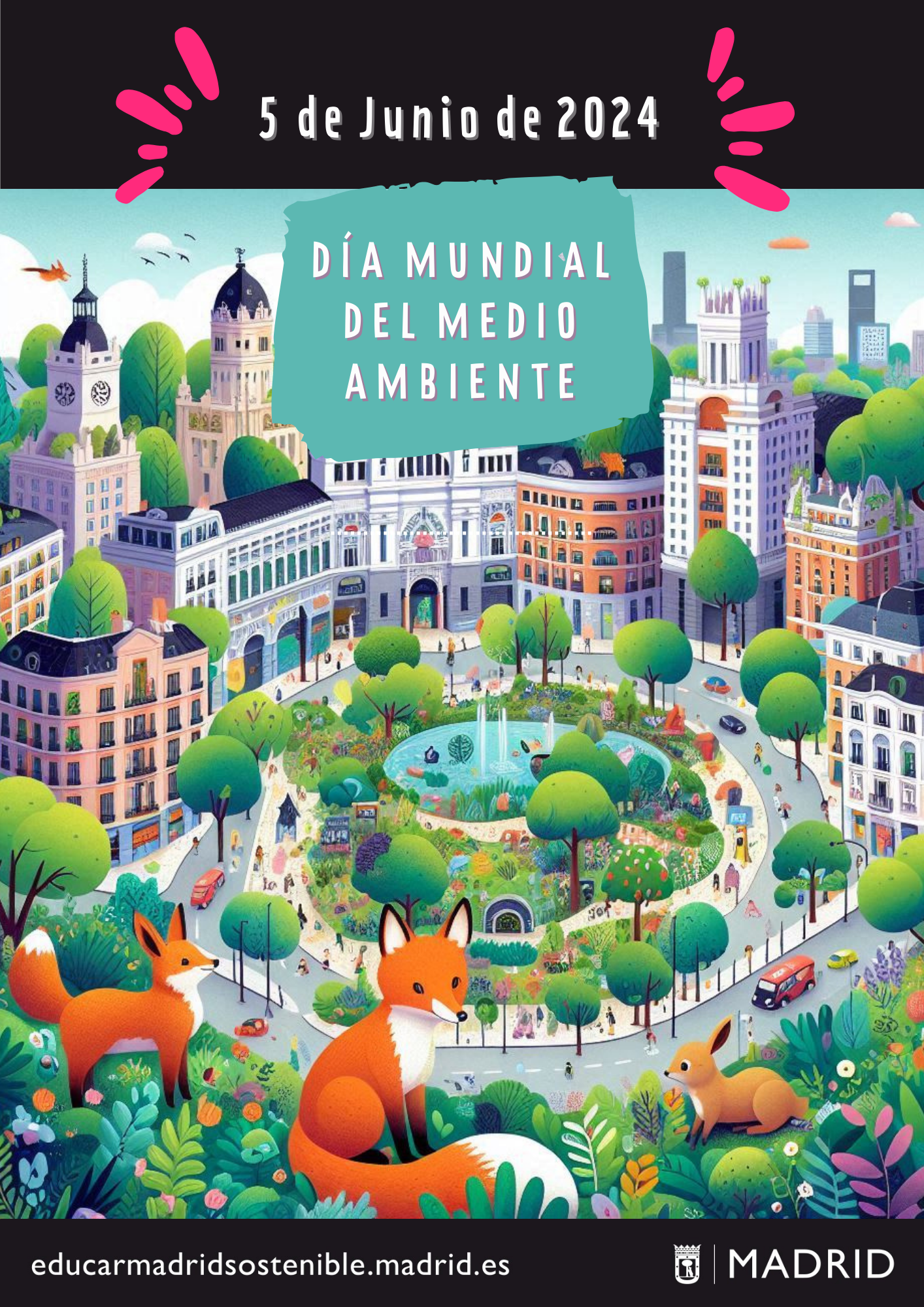 cartel d&iacute;a medio ambiente